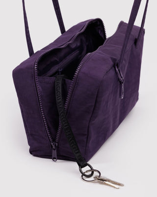 BAGGU - BAGGU Nylon Bowler Bag - Fig - COLORPOP