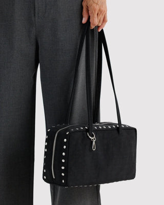 BAGGU - BAGGU Nylon Bowler Bag - Studs - COLORPOP