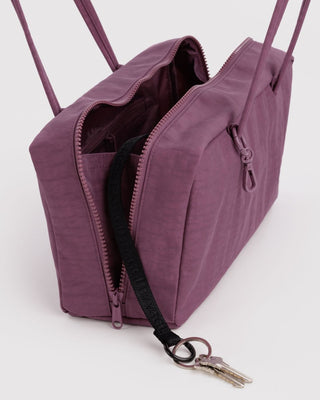 BAGGU - BAGGU Nylon Bowler Bag - Wild Plum - COLORPOP