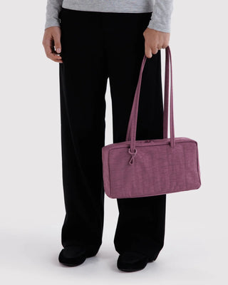 BAGGU - BAGGU Nylon Bowler Bag - Wild Plum - COLORPOP