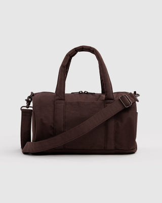 BAGGU - BAGGU Nylon Duffle Bag - Coffee - COLORPOP
