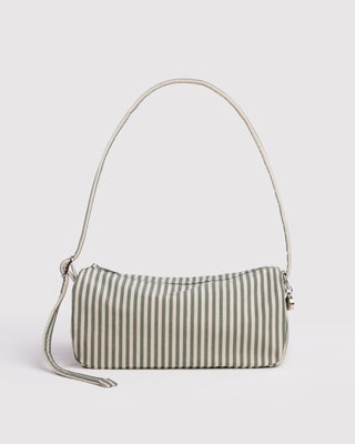 BAGGU - BAGGU Nylon Loaf Bag - Sage Stripe - COLORPOP