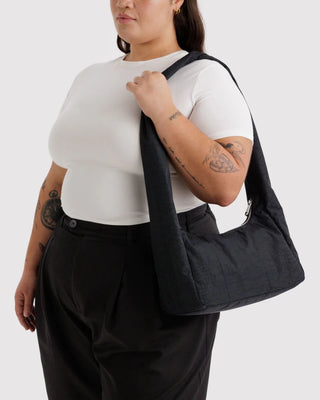 BAGGU - BAGGU Nylon Meringue Bag - Black - COLORPOP