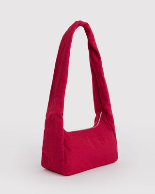BAGGU - BAGGU Nylon Meringue Bag - Cherry - COLORPOP