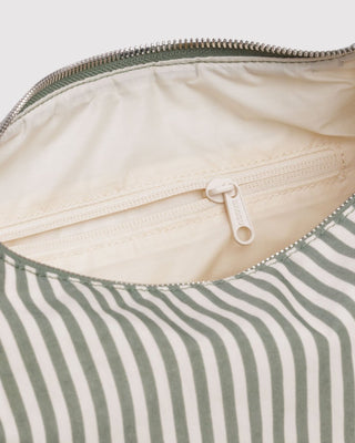 BAGGU - BAGGU Nylon Meringue Bag - Sage Stripe - COLORPOP