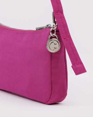 BAGGU - BAGGU Nylon Pochette - Deep Fuchsia - COLORPOP