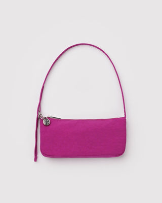 BAGGU - BAGGU Nylon Pochette - Deep Fuchsia - COLORPOP
