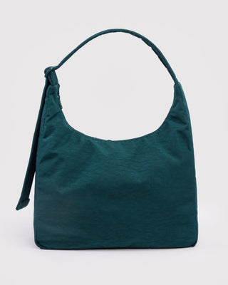 BAGGU - BAGGU Nylon Shoulder Bag - Deep Sea - COLORPOP
