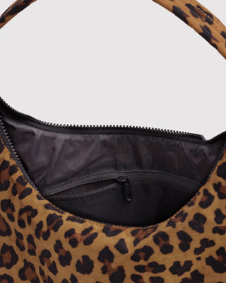 BAGGU - BAGGU Nylon Shoulder Bag - Leopard - COLORPOP