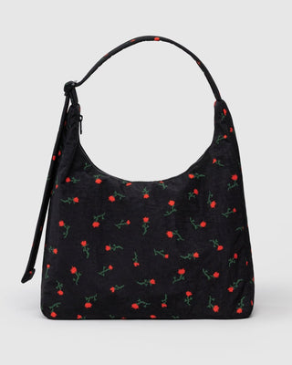 BAGGU - BAGGU Nylon Shoulder Bag - Painted Wildflower - COLORPOP