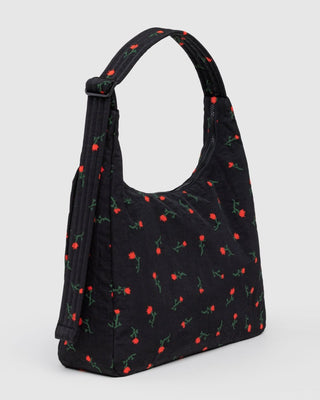 BAGGU - BAGGU Nylon Shoulder Bag - Painted Wildflower - COLORPOP