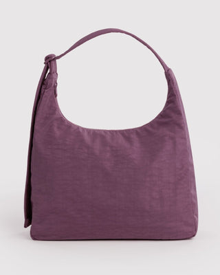 BAGGU - BAGGU Nylon Shoulder Bag - Wild Plum - COLORPOP