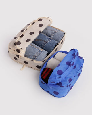 BAGGU - BAGGU Packing Cube Set - Polka Dot Mix - COLORPOP