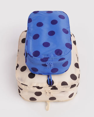 BAGGU - BAGGU Packing Cube Set - Polka Dot Mix - COLORPOP