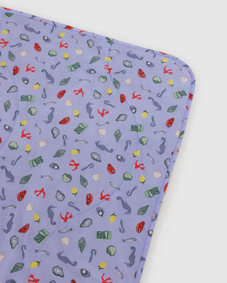 BAGGU - BAGGU Piknik - teppe og Handlenett Bundle - Sea Charms and Lobster - COLORPOP
