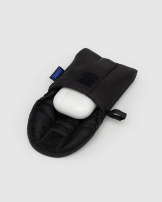 BAGGU - BAGGU Puffy Earbuds Case - Black - COLORPOP