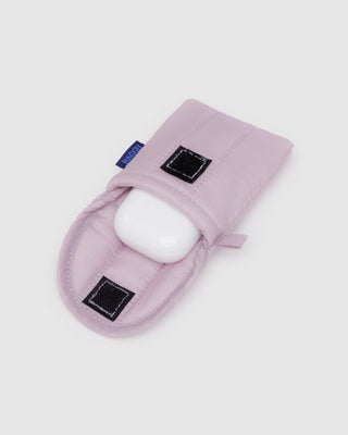 BAGGU - BAGGU Puffy Earbuds Case - Dusty Pink - COLORPOP
