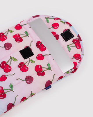 BAGGU - BAGGU Puffy Laptop Sleeve 13"/14" - Cherries - COLORPOP
