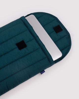 BAGGU - BAGGU Puffy Laptop Sleeve 16" - Deep Sea - COLORPOP
