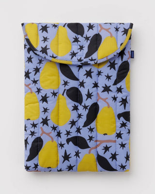 BAGGU - BAGGU Puffy Laptop Sleeve 16" - Golden Pears - COLORPOP