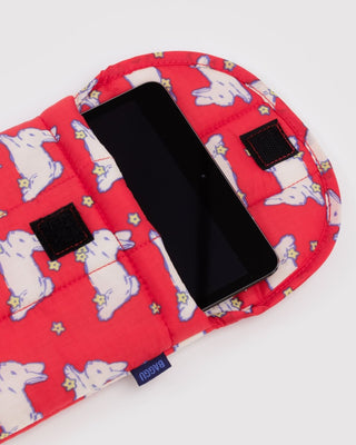 BAGGU - BAGGU Puffy Tablet Sleeve 8" - Bunnies - COLORPOP