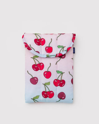 BAGGU - BAGGU Puffy Tablet Sleeve 8" - Cherries - COLORPOP
