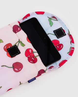 BAGGU - BAGGU Puffy Tablet Sleeve 8" - Cherries - COLORPOP