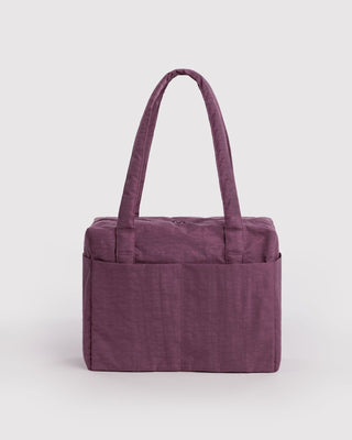 BAGGU - BAGGU Small Cloud Carry-On - Wild Plum - COLORPOP