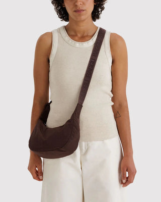 BAGGU - BAGGU Small Crescent Bag - Coffee - COLORPOP