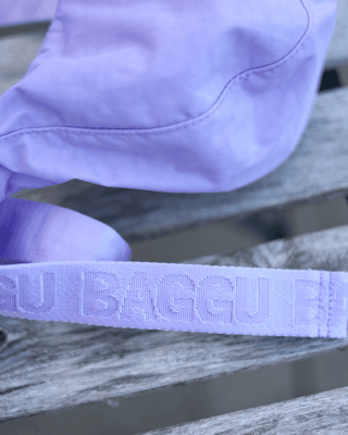 BAGGU - BAGGU Small Crescent Bag - Wisteria - COLORPOP