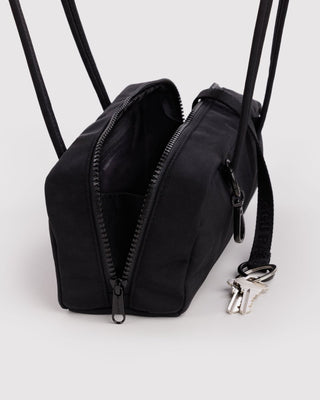 BAGGU - BAGGU Small Nylon Bowler Bag - Black - COLORPOP