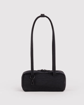 BAGGU - BAGGU Small Nylon Bowler Bag - Black - COLORPOP