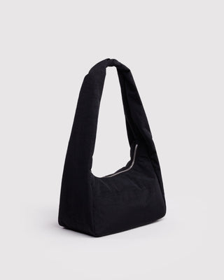 BAGGU - BAGGU Small Nylon Meringue Bag - Black - COLORPOP