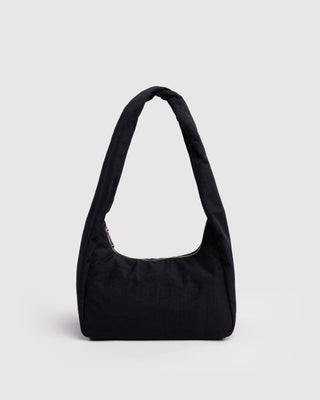 BAGGU - BAGGU Small Nylon Meringue Bag - Black - COLORPOP