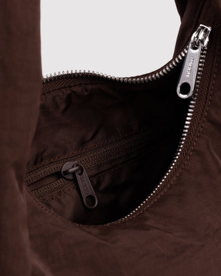 BAGGU - BAGGU Small Nylon Meringue Bag - Coffee - COLORPOP
