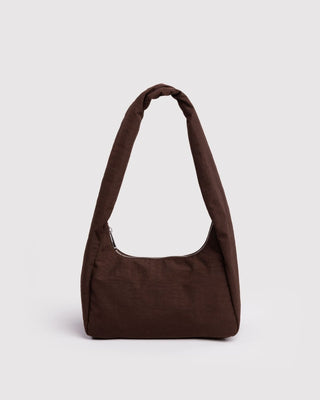 BAGGU - BAGGU Small Nylon Meringue Bag - Coffee - COLORPOP