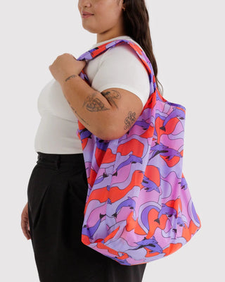 BAGGU - Big BAGGU Handlenett - Dolphins - COLORPOP