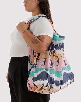 BAGGU - Big BAGGU Handlenett - Penguin - COLORPOP