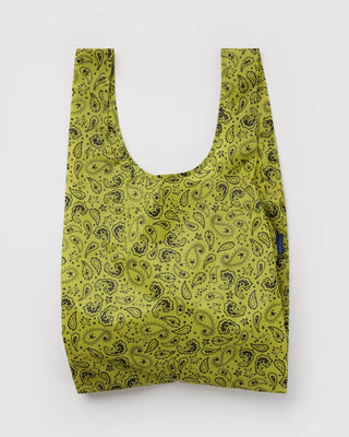 BAGGU - Standard BAGGU Handlenett - Chartreuse Paisley - COLORPOP