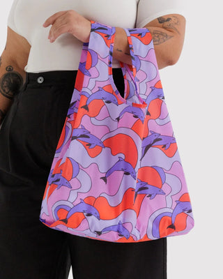 BAGGU - Standard BAGGU Handlenett - Dolphins - COLORPOP