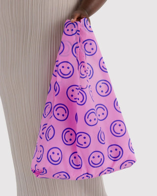 BAGGU - Standard BAGGU Handlenett - Pop Pink Happy - COLORPOP