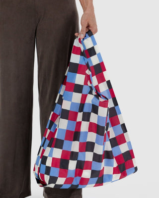 BAGGU - Standard Baggu - Painted Check - COLORPOP