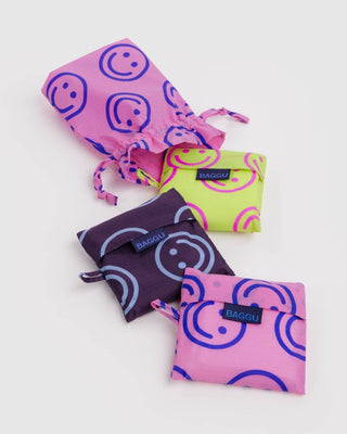 BAGGU - Standard BAGGU Sett med 3 stk - Bright Happy Mix - COLORPOP