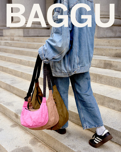 BAGGU Medium Crescent Bag - Cocoa