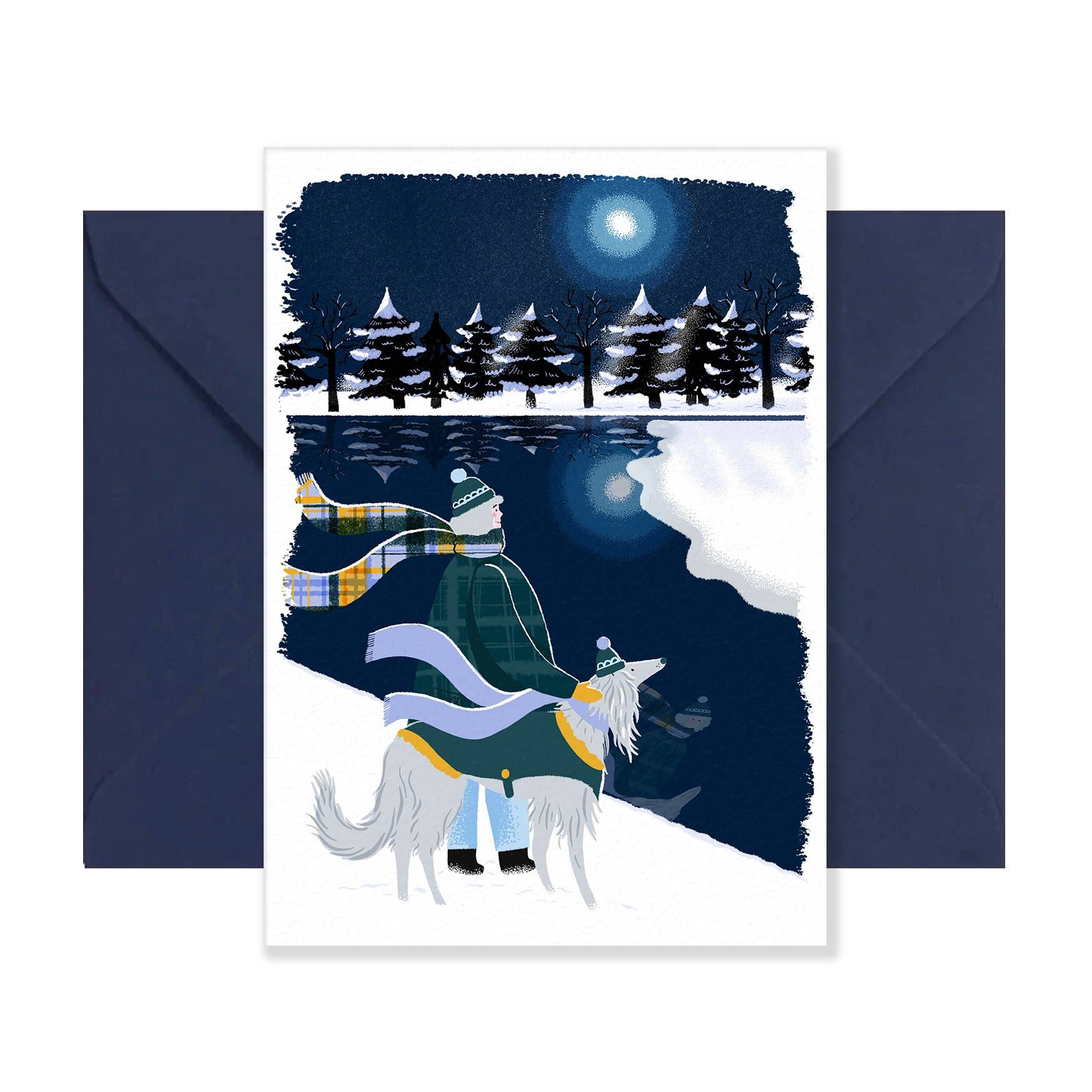 Frozen Lake - Mynde Julekort