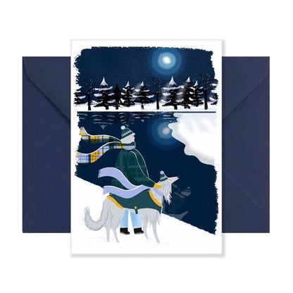 Frozen Lake - Mynde Julekort