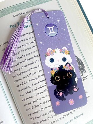 Zodiac Kitty Stjernetegn-bokmerke