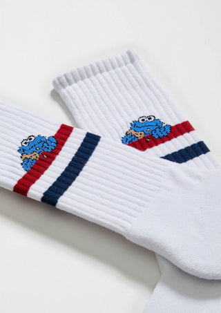 BESOCKS - Cookie Monster Street - Sokker i Økologisk Bomull 36-40 - COLORPOP