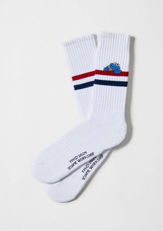 BESOCKS - Cookie Monster Street - Sokker i Økologisk Bomull 36-40 - COLORPOP