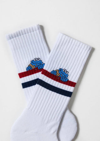 BESOCKS - Cookie Monster Street - Sokker i Økologisk Bomull 41-46 - COLORPOP